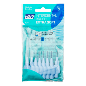 TEPE межзубный ершик EXTRASOFT, 0,6 мм, 8 шт.
