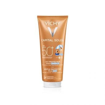VICHY saules aizsargpieniņš bērniem CAPITAL GENTLE PROTECTIVE SPF 50+, 300 ml