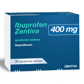 IBUPROFENUM ZENTIVA 400мг таблетки, N30