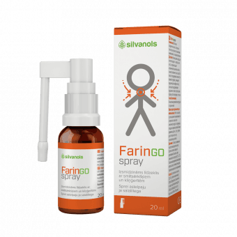 SILVANOLS aerosols FARINGOSPRAY, 20 ml