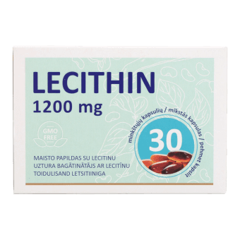 LECITHIN 1200 мг, капсулы, 30 шт.