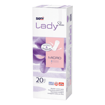 SENI LADY uroloģiskie ieliktnīši sievietēm MICRO, 1 pile, 20 gab.
