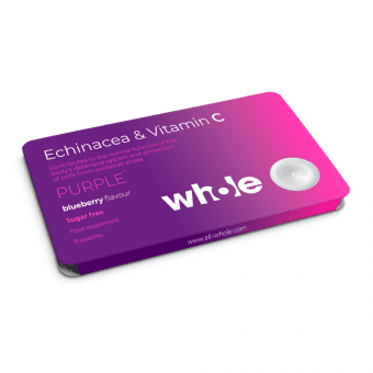 WHOLE Эхинацея и витамин С, 15 пастилок