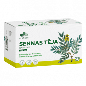NATĒJA чай с листьями сенны, 24 пакетики