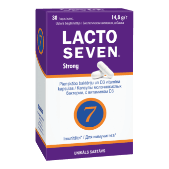 LACTO SEVEN капсулы STRONG, 30 шт.