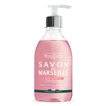 BEAUTERRA Марсельское розовое жидкое мыло, 300 мл