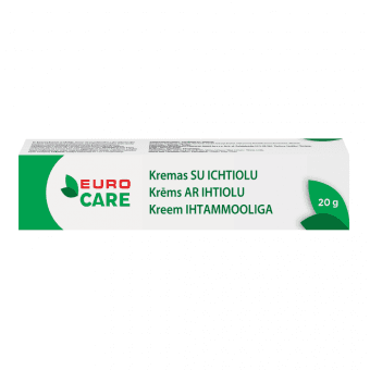 EURO CARE ihtiola krēms, 20 g