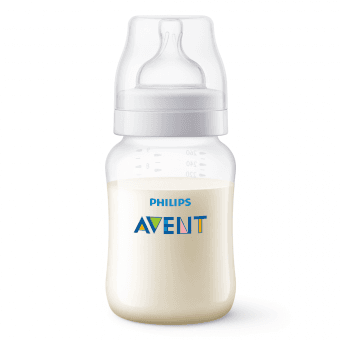 PHILIPS AVENT Pretkoliku barošanas pudelīte 1m+, lēnas plūsmas knupītis, 260 ml, 1 gab.