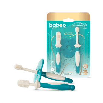 BABOO zobu birstes komplekts, 6+ mēneši, 1 gab.