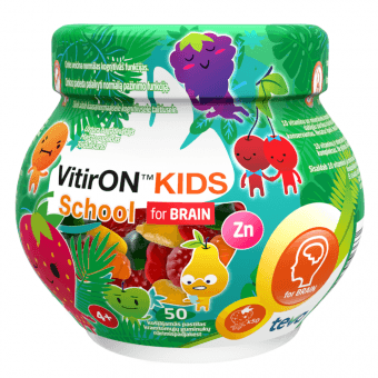VITIRON Kids school, 50 жевательные пастили