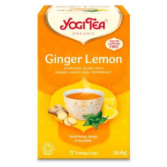 YOGI TEA Ingvera-Citronu tēja, 17 gab.