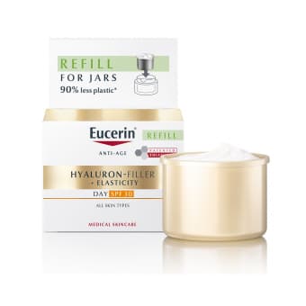 EUCERIN dienas krēms ar SPF 30 HYALURON-FILLER+ELASTICITY, uzpilde, 50 ml