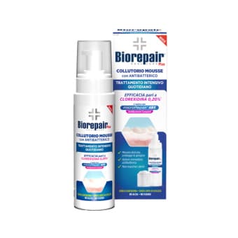 BIOREPAIR пенка для полоскания рта PLUSS INTENSIVE MOUSSE, 200 мл
