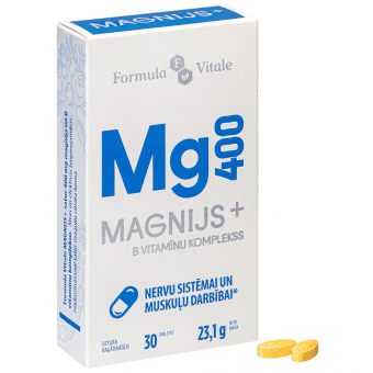 FORMULA VITALE MAGNIJS+ 400MG, 30 таблетки