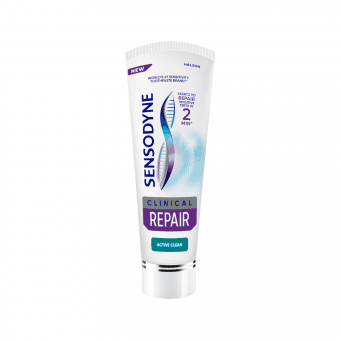 SENSODYNE zobu pasta CLINICAL REPAIR ACTIVE CLEAN, 75 ml