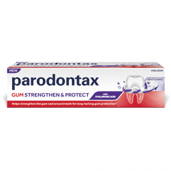 PARODONTAX  зубная паста GUM STRENGTHEN&PROTECT WHITENING, 75 мл