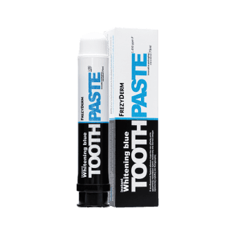 FREZYDERM baltinošā zobu pasta WHITENING BLUE, 75 ml