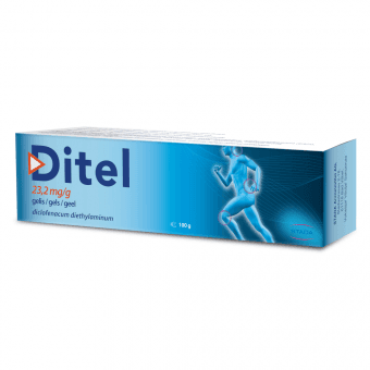 DITEL 23,2mg/g gels, 100 g