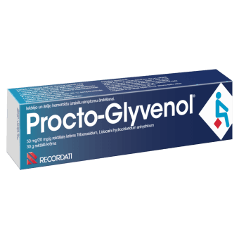 PROCTO-GLYVENOL 50 mg/20 mg/g rektālais krēms, 30 g