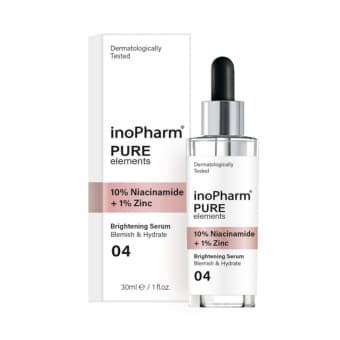 INOPHARM сыворотка для лица с ниацинамидом PURE ELEMENTS, 30 мл