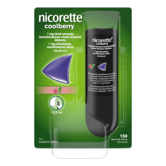 NICORETTE 1 мг/доза аэрозоль, 13,2 мл