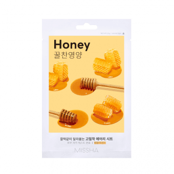 MISSHA тканевая маска с медом AIRY FIT, 19 г