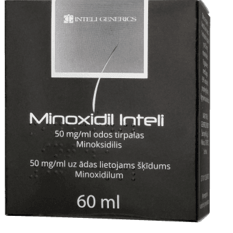 MINOXIDIL INTELI 50 мг/мл раствор, 60 мл