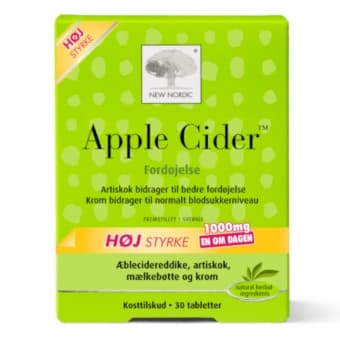 NEW NORDIC Apple Cider Mega Strength, 30 таблетки
