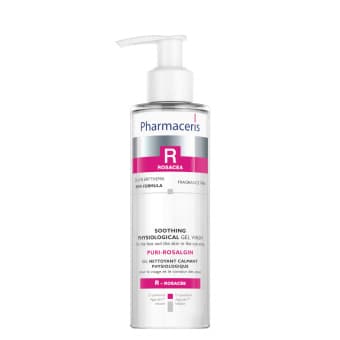 PHARMACERIS R гель для умывания лица (для кожи, склонной к куперозу) PURI-ROSALGIN, 190 мл