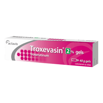 TROXEVASIN 2 %, гель, 40 г