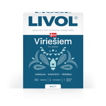 LIVOL MULTI VĪRIEŠIEM tabletes, 60 gab.