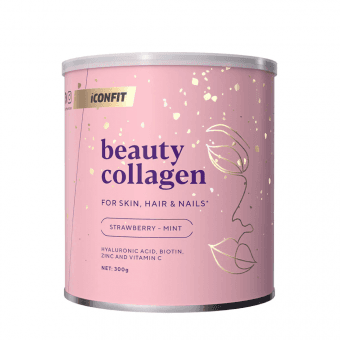 ICONFIT Kolagēns Zemeņu-Piparmētras BEAUTY, 300 g
