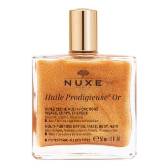 NUXE sausā eļļa sejai, ķermenim un matiem HUILE PRODIGIEUSE Or, 50 ml