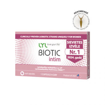 LYL BIOTIC intim, 15 kapsulas