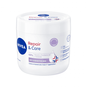 NIVEA крем для чувствительной кожи REPAIR&CARE, 400 мл