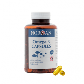 NORSAN OMEGA-3 CAPSULES, 120 kapsulas