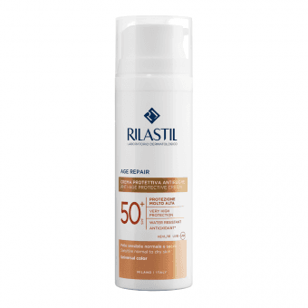 RILASTIL солнцезащитный крем 365 AGE REPAIR COLORED SPF50+, 50 мл