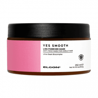 ELGON nogludinoša matu maska YES SMOOTH LISS FOREVER, 250 ml