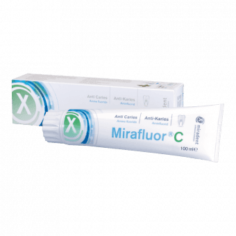 MIRADENT zobu pasta MIRAFLUOR C, 100 ml