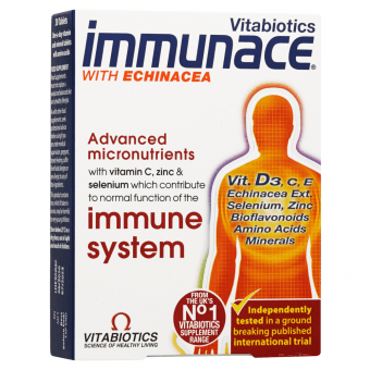 IMMUNACE ar ehināciju, tabletes, 30 gab.