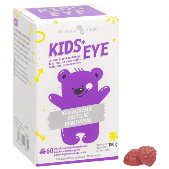FORMULA VITALE пищевая добавка KIDS+ EYE, 60 пастилок