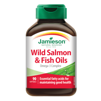 JAMIESON WILD SALMON & FISH OILS мягкие капсулы, 90 шт.