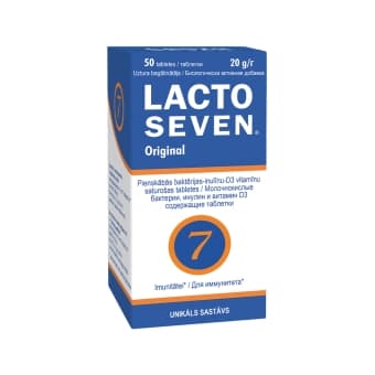 LACTO SEVEN, 50 таблетки