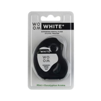 WOOM zobu diegs WHITE+, 30 M, 75 ml
