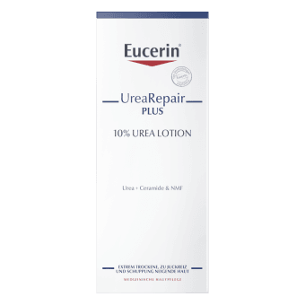 EUCERIN losjons ar 10% Urea, keramīdu un NMF dabīgo mitrinošo faktoru UREAREPAIR PLUS, 400 ml