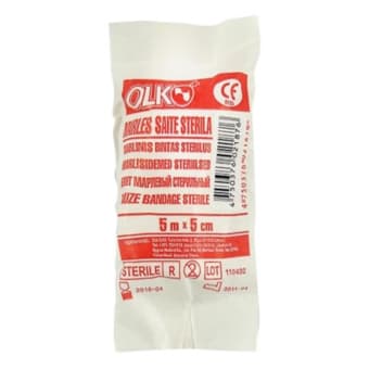 OLKO MARLES SAITE sterila, 5mx5cm, 1 gab.