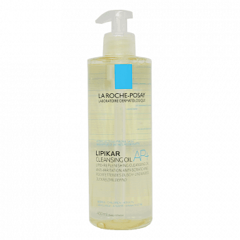LA ROCHE-POSAY attīrošā dušas eļļa LIPIKAR AP+, 400 ml