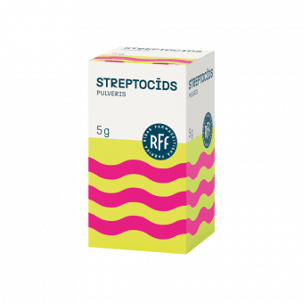 STREPTOCĪDS RFF порошок, 5 г