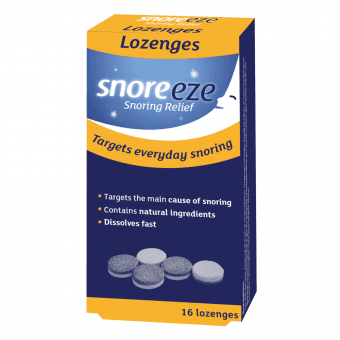 SNOREEZE pastilas pret krākšanu, 16 gab.