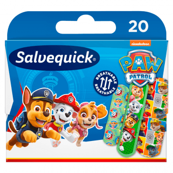 SALVEQUICK пластыри PAW PATROL, 20 шт.